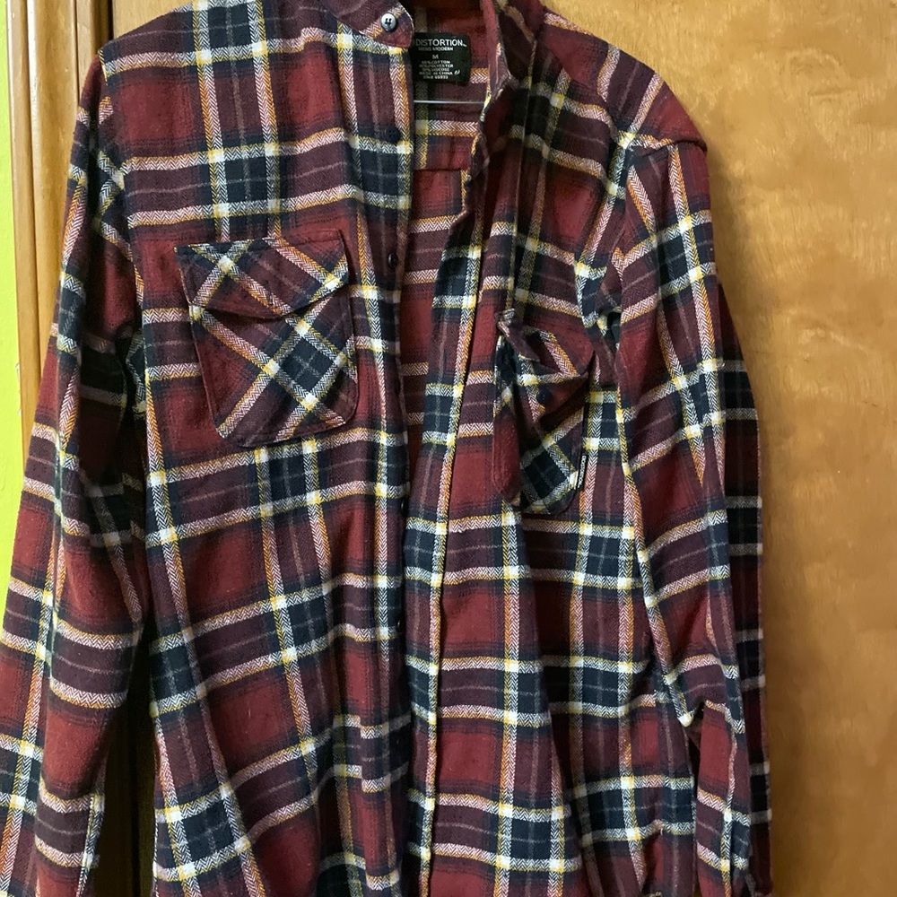 Distortion Medium Mens Flannel